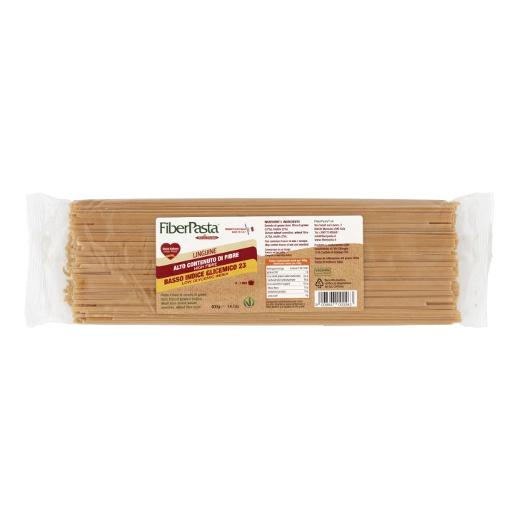 FiberPasta Linguine ad Alto Contenuto di Fibre 400 g