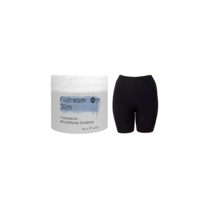 Fildream Slim Kit Rimodellante Crema 200 ml + Pantaloncino S/M