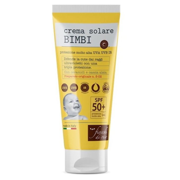 Fiocchi di Riso Crema Solare Bambini SPF50+ 100 ml