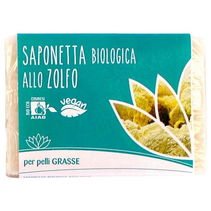 Fior di Loto Sapone di Zolfo Bio 100 grammi