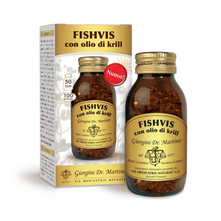 Fishvis 100 Softgel Dr. Giorgini - Integratore Omega3 Supremi