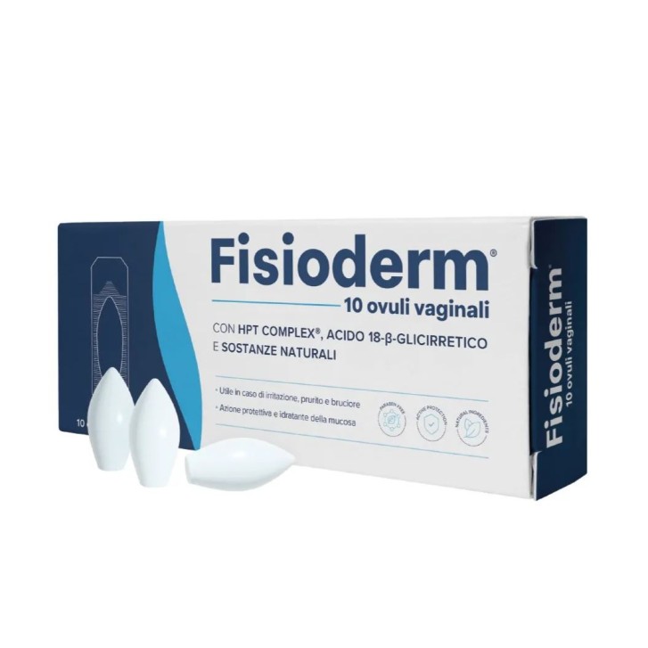 Fisioderm Ovuli Vaginali 10 Pezzi