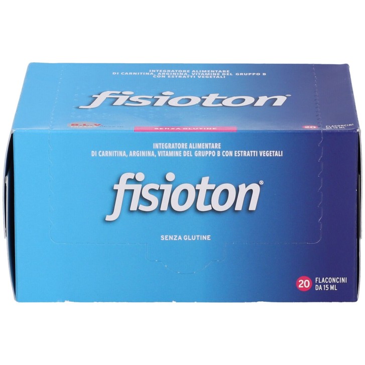 Fisioton 20 Flaconcini da 15 ml - Integratore per Stanchezza Fisica e Mentale