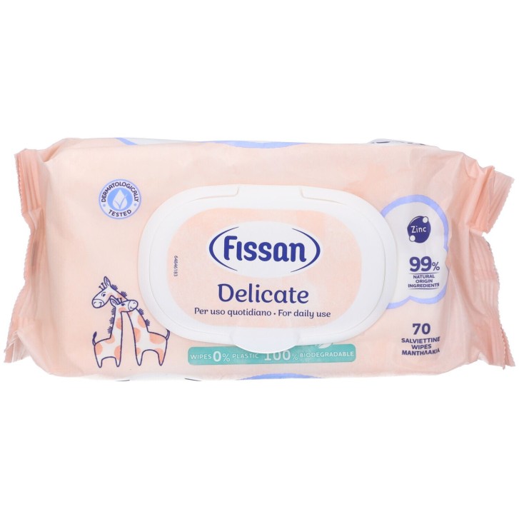 Fissan Salviettine Delicate 70 pezzi