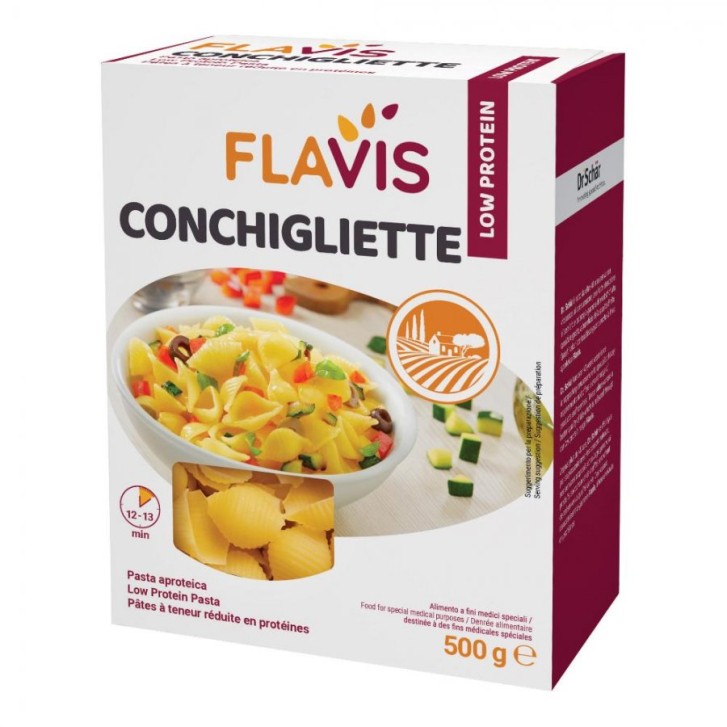 Flavis Conchigliette Pasta Aproteica 500 grammi