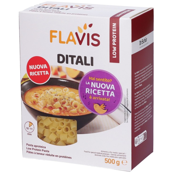 Flavis Ditali Pasta Aproteica 500 grammi