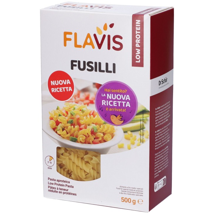 Flavis Fusilli Pasta Aproteica 500 grammi