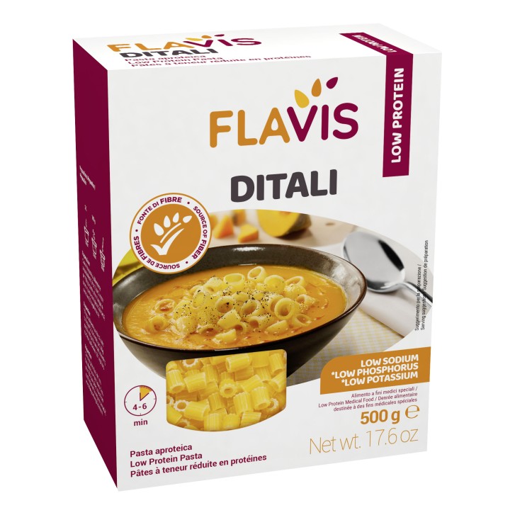 Flavis Pasta Aproteica Ditali 500 grammi