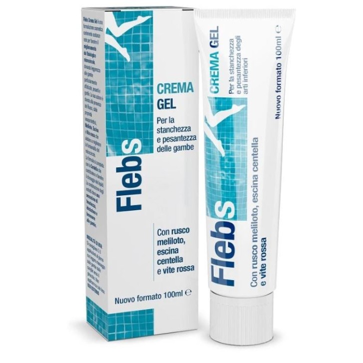 Flebs Crema Gel Gambe Stanche e Pesanti 100 ml