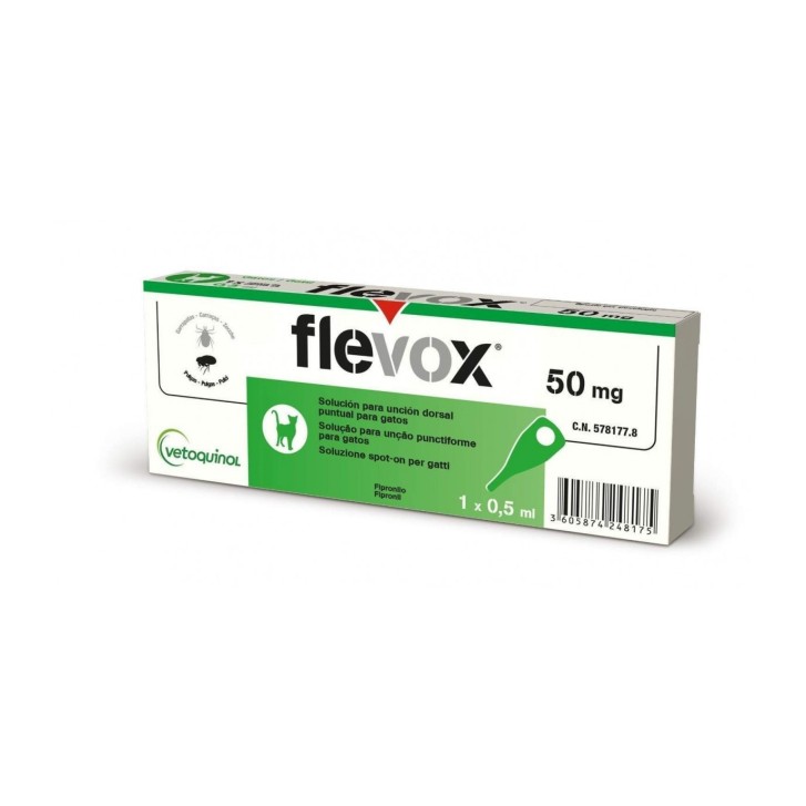 Flevox Spot-On Antiparassitario Gatti 1 Pipetta