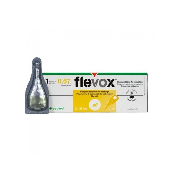 Flevox Spot-On Antiparassitario Cani 2-10 Kg 1 Pipetta