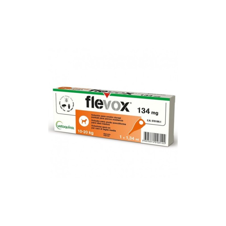 Flevox Spot-On Antiparassitario Cani 10-20 Kg 1 Pipetta