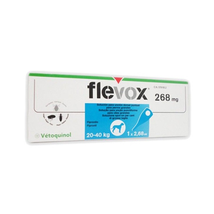 Flevox Spot-On Antiparassitario Cani 20-40 Kg 1 Pipetta
