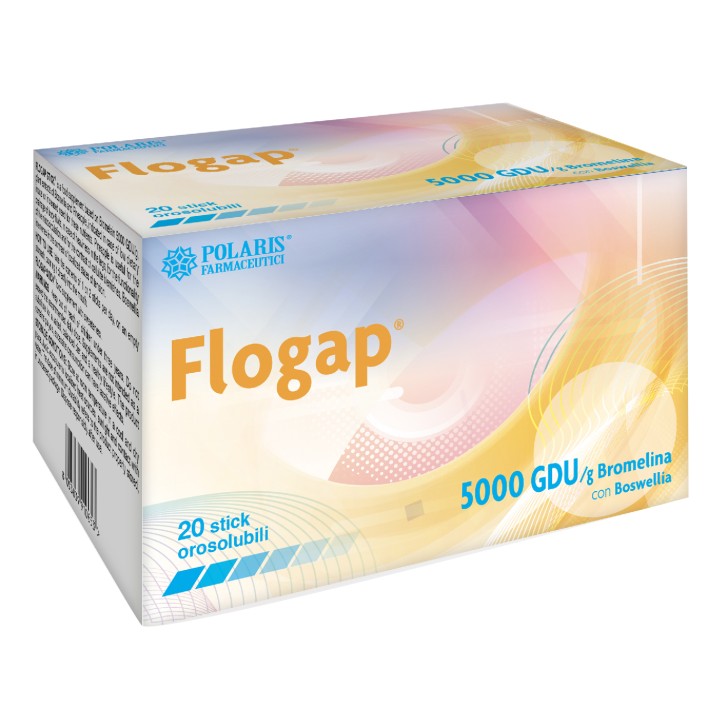 Flogap 5000 GDU 20 Stick Oro - Integratore Alimentare