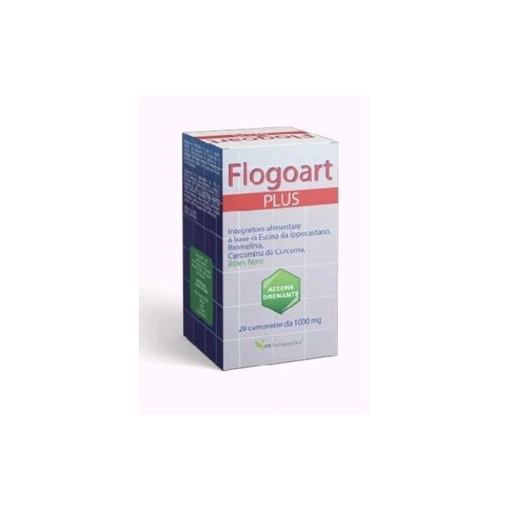 Flogoart Plus 20 compresse - Integratore Brucia Grassi e Drenante