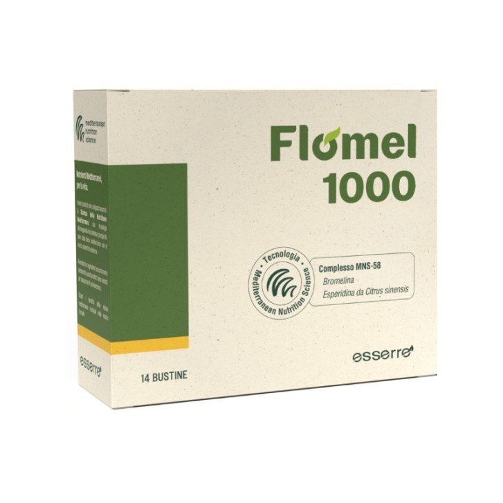 Flomel 1000 14 bustine - Integratore Drenante