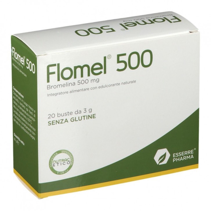 Flomel 500 20 Bustine - Integratore Alimentare