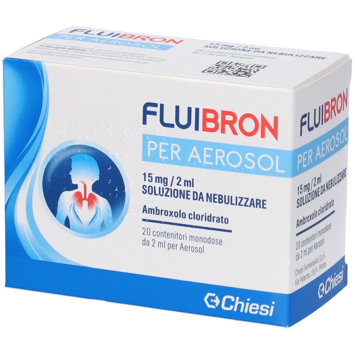 Fluibron per Aerosol 15 mg/2 ml 20 Contenitori Monodose