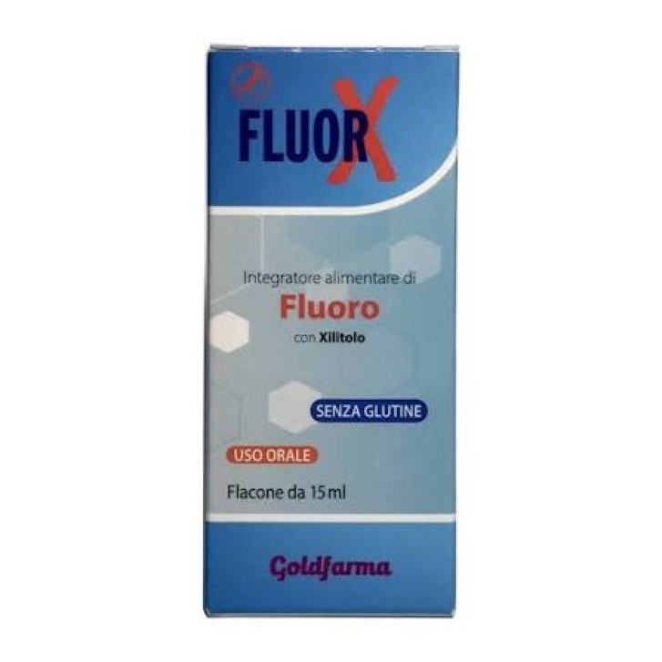FluorX Gocce 15 ml - Integratore di Fluoro