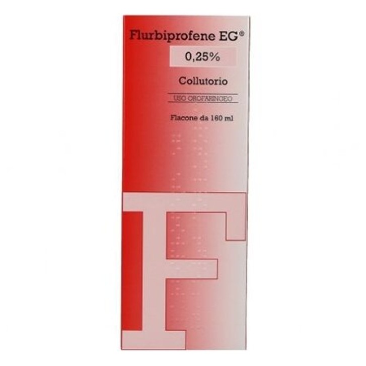 Flurbiprofene EG Collutorio 160 ml