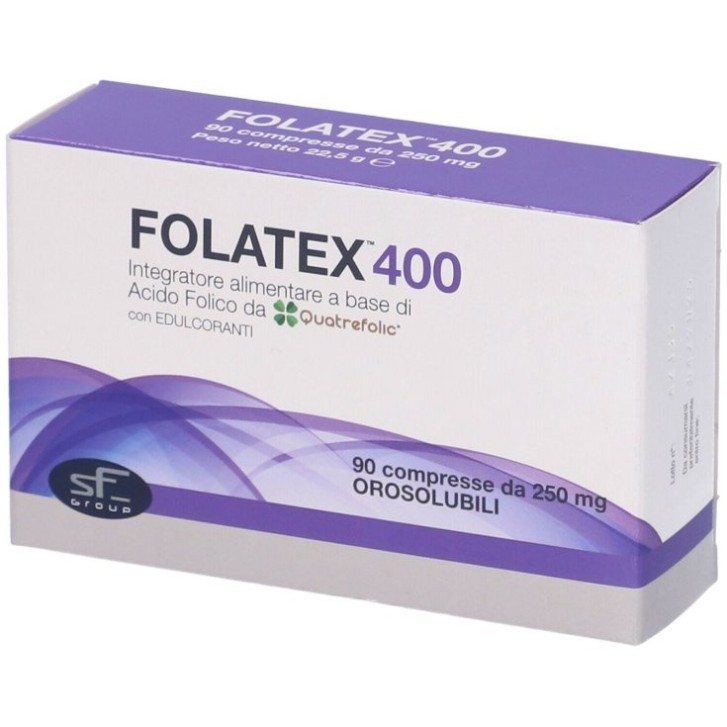 Folatex 400 90 compresse - Integratore per la Gravidanza