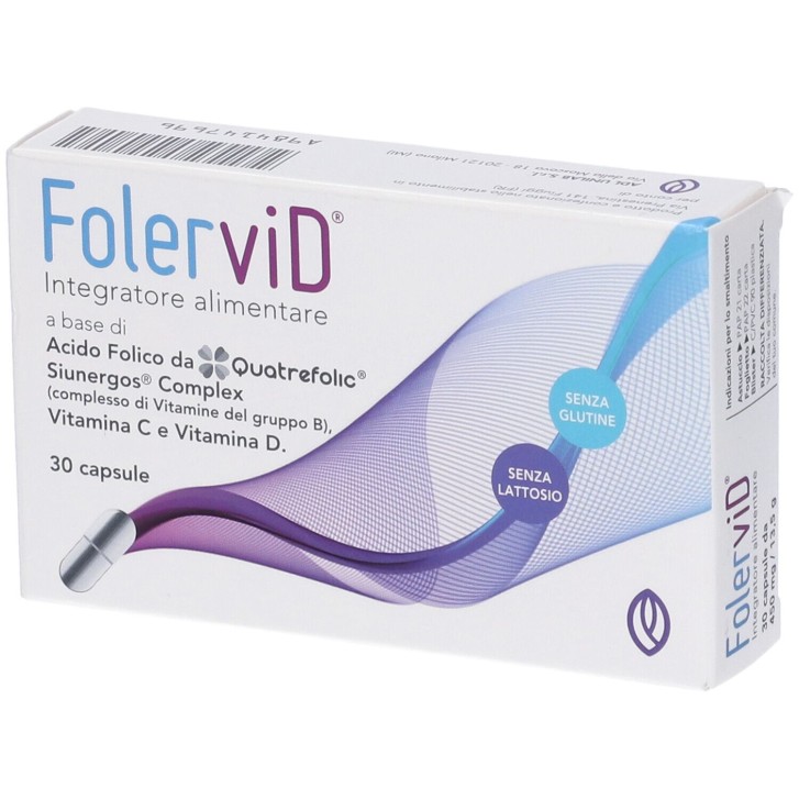 Folervid 30 capsule - Integratore Gravidanza e Allattamento