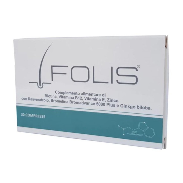 Folis 30 Compresse - Integratore Capelli e Unghie