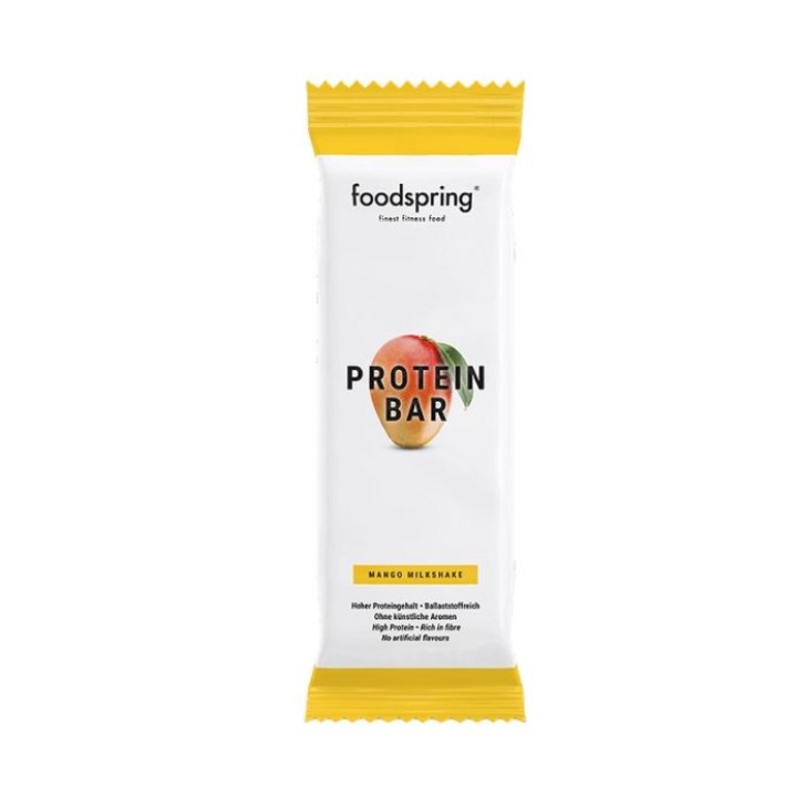 Food Spring Protein Bar Barretta Proteica Milkshake Mango 60 grammi