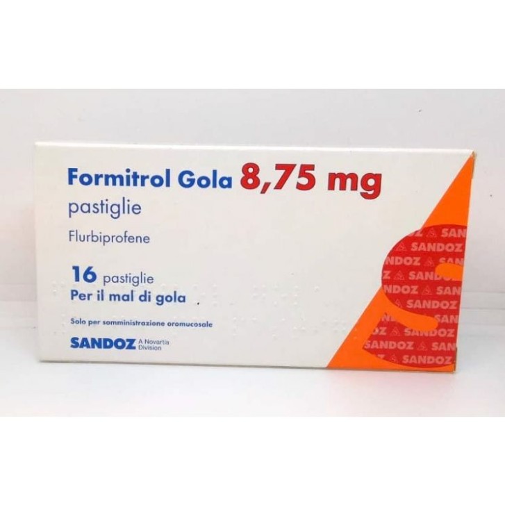 Formitrol Gola 8,75 mg 16 Pastiglie