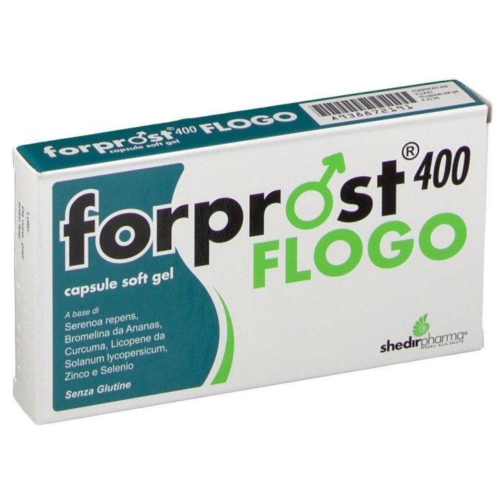 Forprost 400 Flogo 15 Capsule Molli - Integratore per Funzionalit&agrave; della Prostata