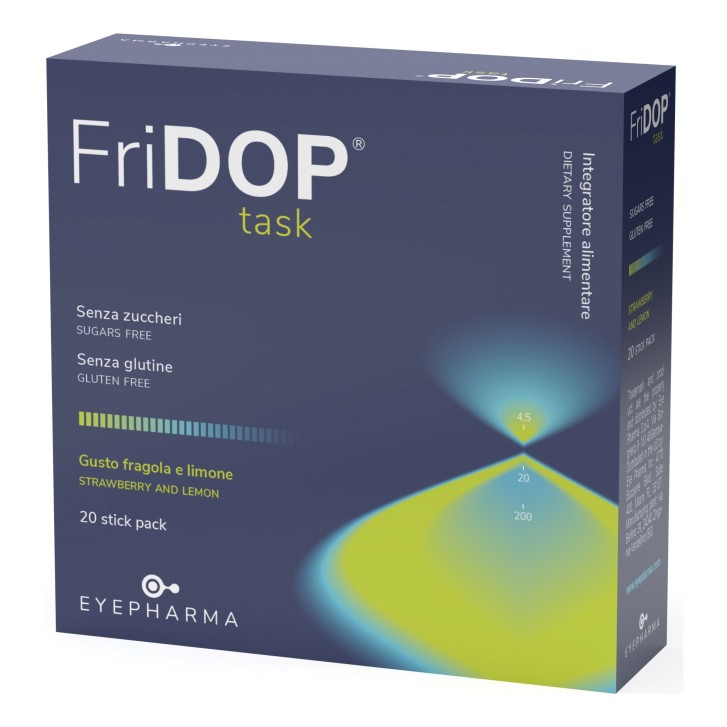 Fridop Task 20 Stick - Integratore Benessere Vista