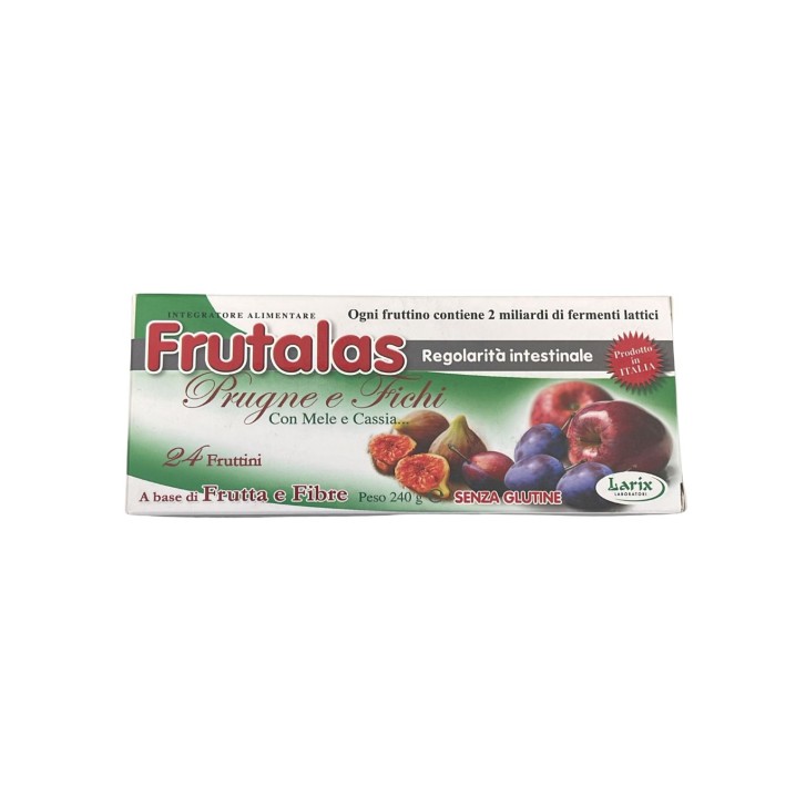 Frutalas Prugne e Fichi 24 fruttini - Integratore Regolarità Intestinale