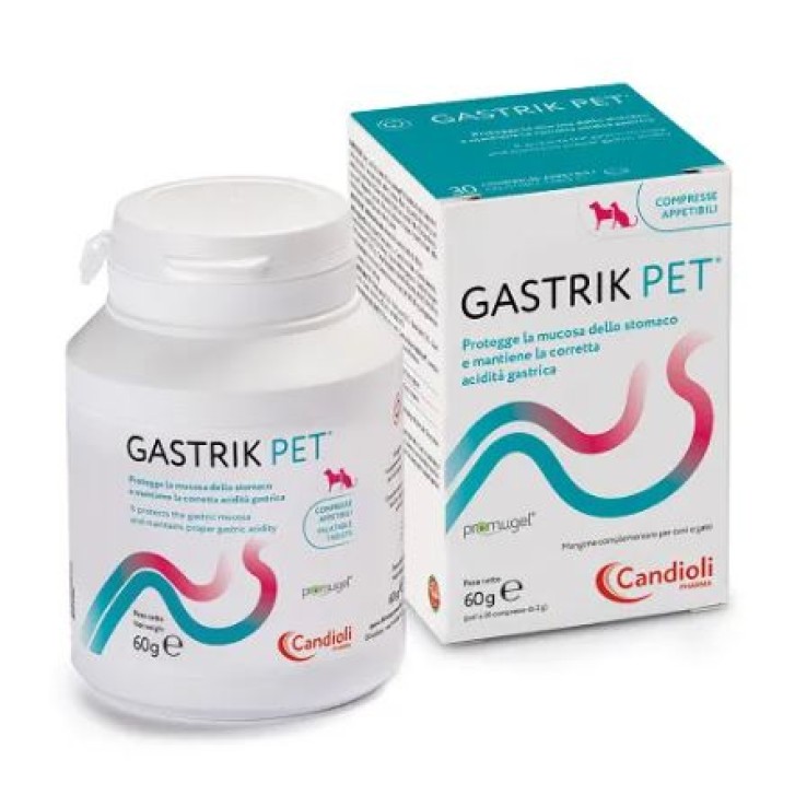 Gastrik Pet Cani e Gatti 30 compresse - Mangime Complementare Veterinario