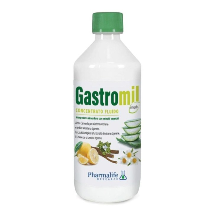 Gastromil Concentrato Fluido 500 ml - Integratore per Benessere dello Stomaco