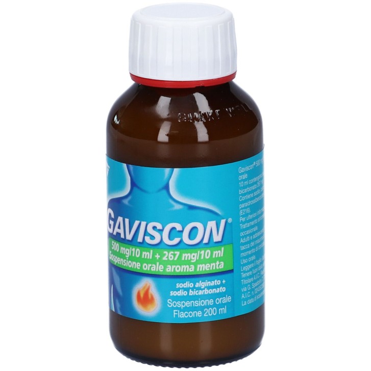 Gaviscon Sospensione Orale Menta 200 ml
