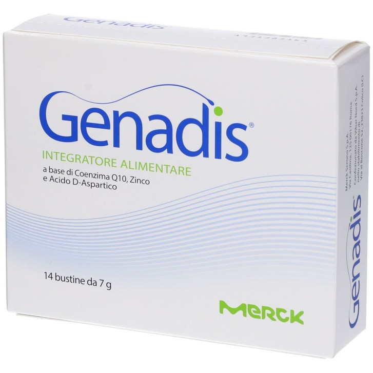Genadis 14 Bustine da 7 g - Integratore per la Fertilità Maschile