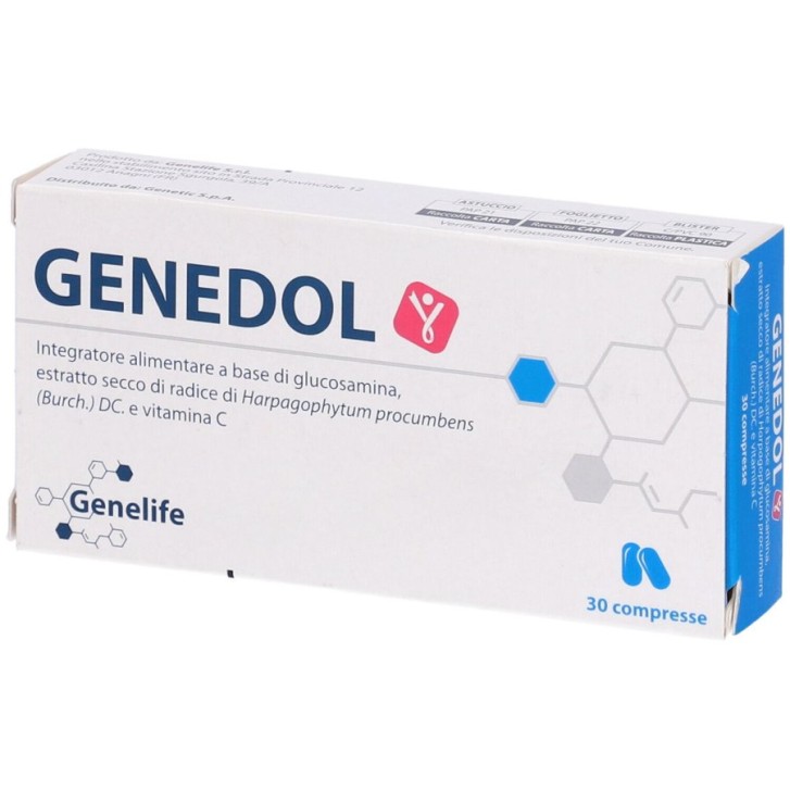 Genedol 30 Compresse - Integratore per Articolazioni e Collagene