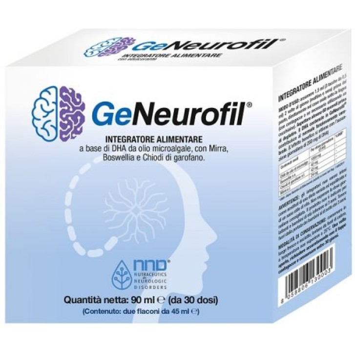 Geneurofil 90 ml - Integratore Funzione Cerebrale