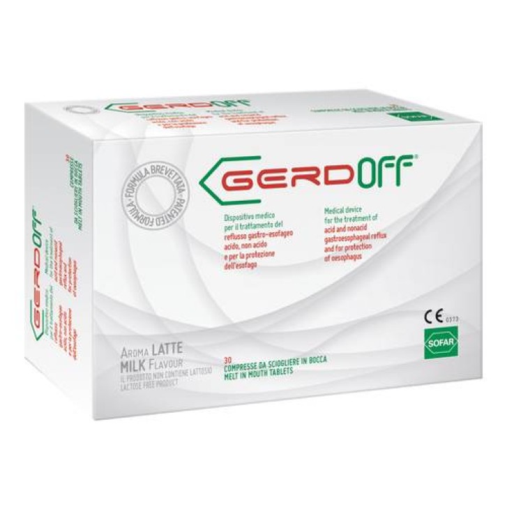 Gerdoff Gusto Latte 30 Compresse - Integratore Alimentare