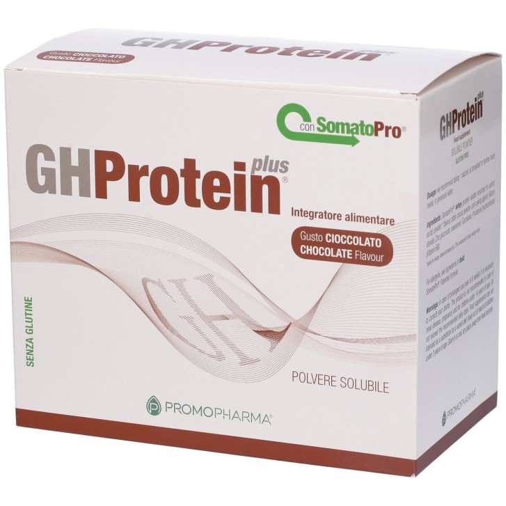 GH Protein Plus Cacao 20 Bustine - Integratore di Proteine