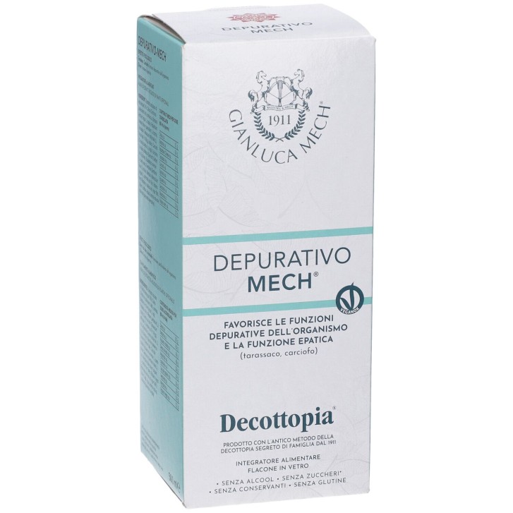 Tisanoreica Decottopia Depurativo Mech 500 ml - Integratore per Depurazione