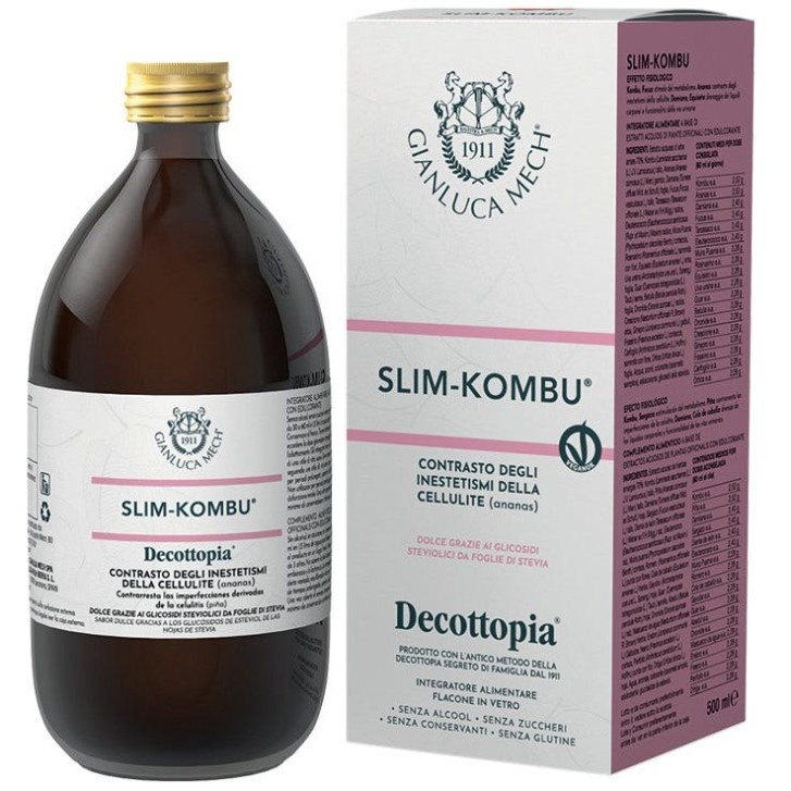 Tisanoreica Slim Kombu Con Stevia 500 ml - Integratore Anticellulite