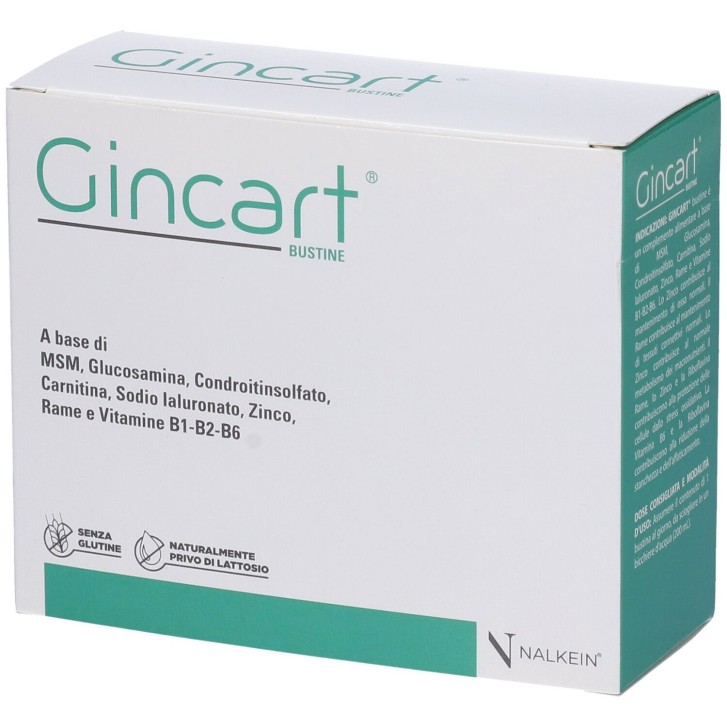 Gincart 18 Bustine - Integratore per Articolazioni e Ossa