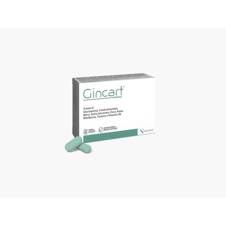 Gincart 30 compresse - Integratore Benessere Ossa e Articolazioni