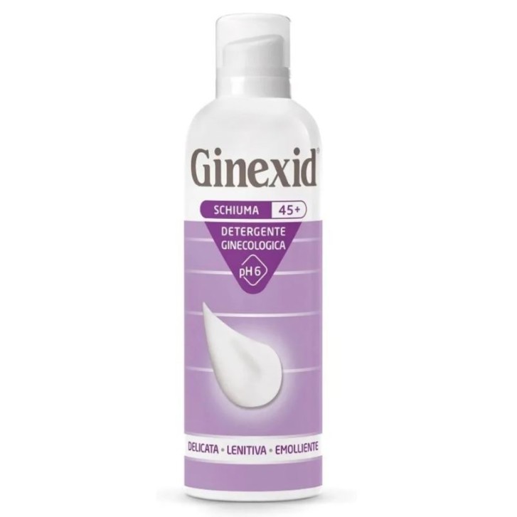 Ginexid 45+ Schiuma Detergente Ginecologica 150 ml