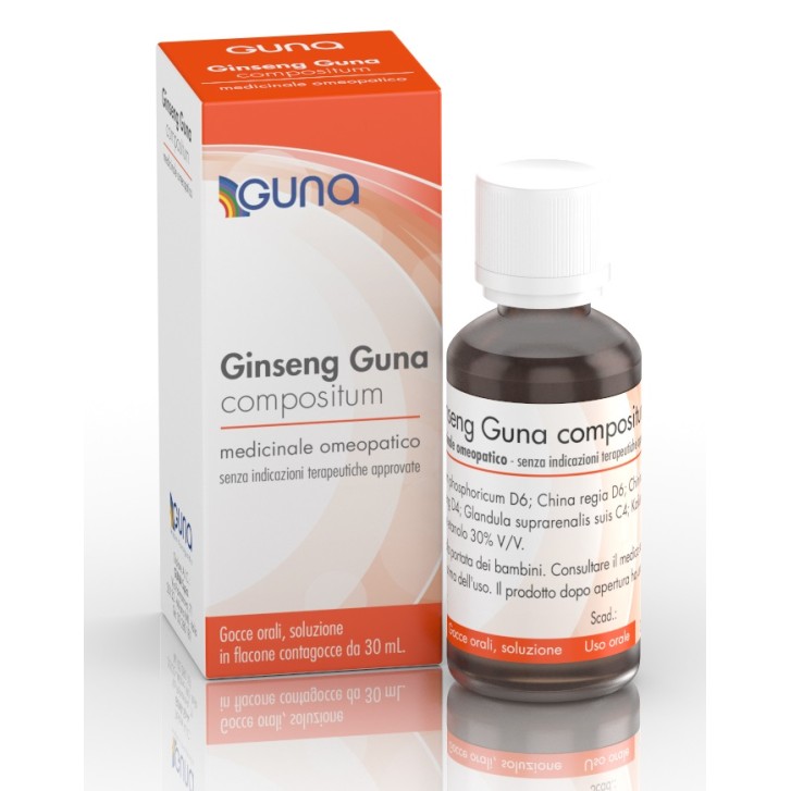 Ginseng Guna Compositum Gocce 30 ml - Rimedio Omeopatico