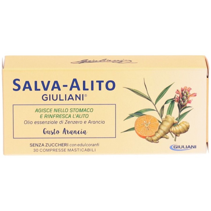 Salva-Alito Giuliani Gusto Arancia 30 Compresse