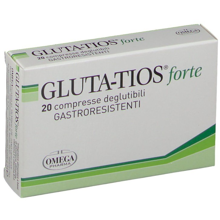Gluta-Tios Forte 20 Compresse - Integratore Disintossicante