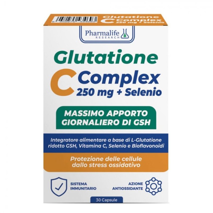 Glutatione C Complex 30 Capsule - Integratore per Azione Antiossidante