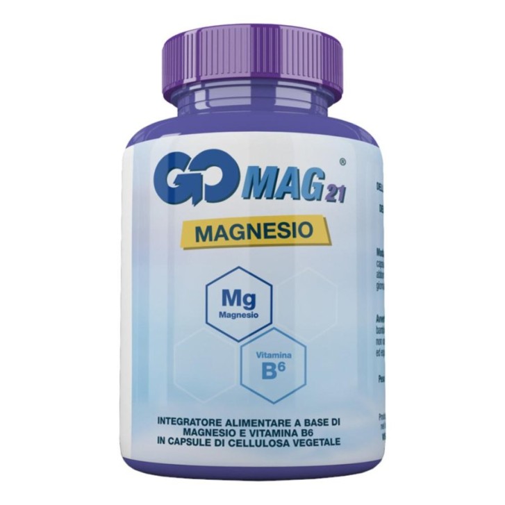Gomag21 Magnesio 60 Capsule - Integratore Magnesio